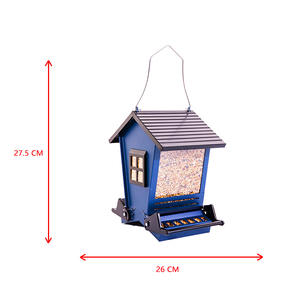 Mangeoire à oiseaux automatique intelligente et élastique pour animaux de compagnie, en métal, pour la cour, le jardin, l'alimentation des oiseaux sauvages, nouvelle génération transfrontalière - Product Image 2