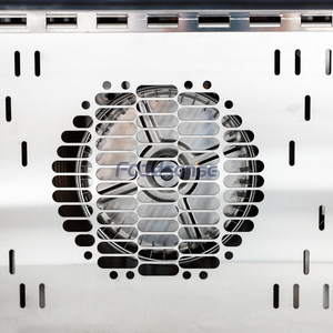 Four électrique de convection de plateaux commerciaux de l'<span class=keywords><strong>air</strong></span> chaud quatre d'acier inoxydable à long terme pour le magasin de boulangerie - Product Image 5