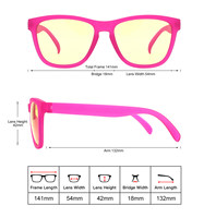 Wenzhou Lenlook Großhandel TR90 Hochwertige Computerbrille für Männer und Frauen mit Blaulichtfilter