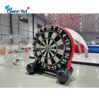 Fléchettes de football gonflables de taille mini jeu de tir jeu de fléchettes de football gonflable pour enfants avec ballon collant