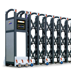 Tự động kho đường lái xe cổng chính Kính thiên văn trượt có thể thu vào hàng rào dễ dàng để sử dụng hệ thống cổng có thể thu vào cổng ngoài trời - Product Image 3