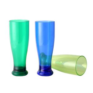 Verres à bière pilsner en plastique PS transparent de qualité supérieure, 22 oz (650 ml) |   Incassable, réutilisable et de qualité bar - Product Image 2