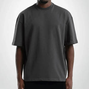 Camiseta Personalizada de Alta Calidad, Transpirable, con Logotipo Personalizado, Casual, Regular, Totalmente Personalizada, de Manga Corta para Hombre, Talla Grande - Product Image 1