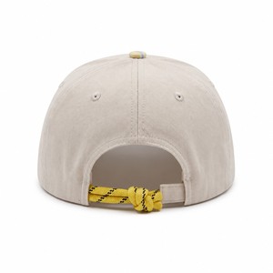 Casquette de sport unisexe personnalisée en sergé de coton premium, non structurée, à calotte souple, avec badge tissé, réglable, pour la vente en gros - Product Image 4