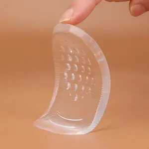 Coussinets de talon en gel de <span class=keywords><strong>silicone</strong></span> – Inserts de chaussures durables et réutilisables pour soulager les douleurs plantaires et les douleurs au talon, support absorbant les chocs pour femmes - Product Image 5