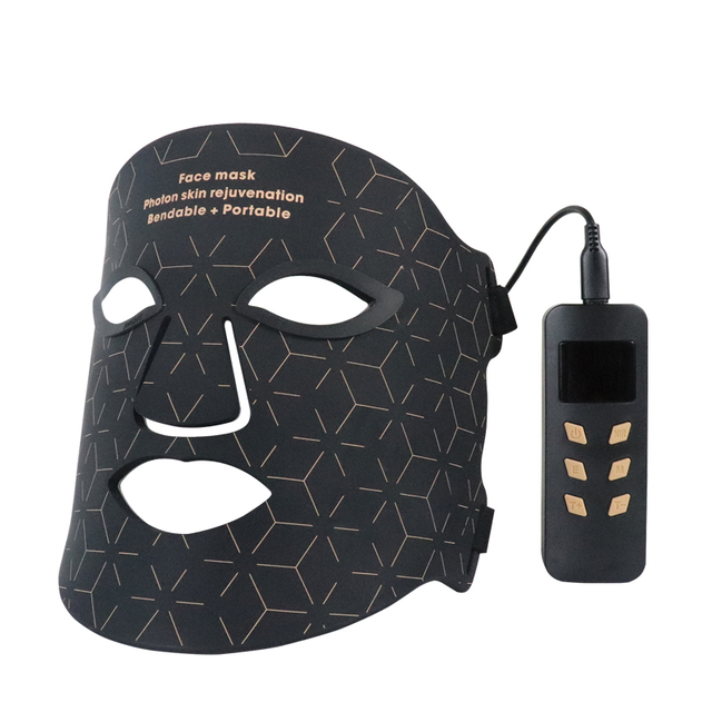 Factory Price 4-Color Silicon LED Therapy Facial Mask Infrared Light Wave Beauty Instrument Photon Therapy Targeted for Face