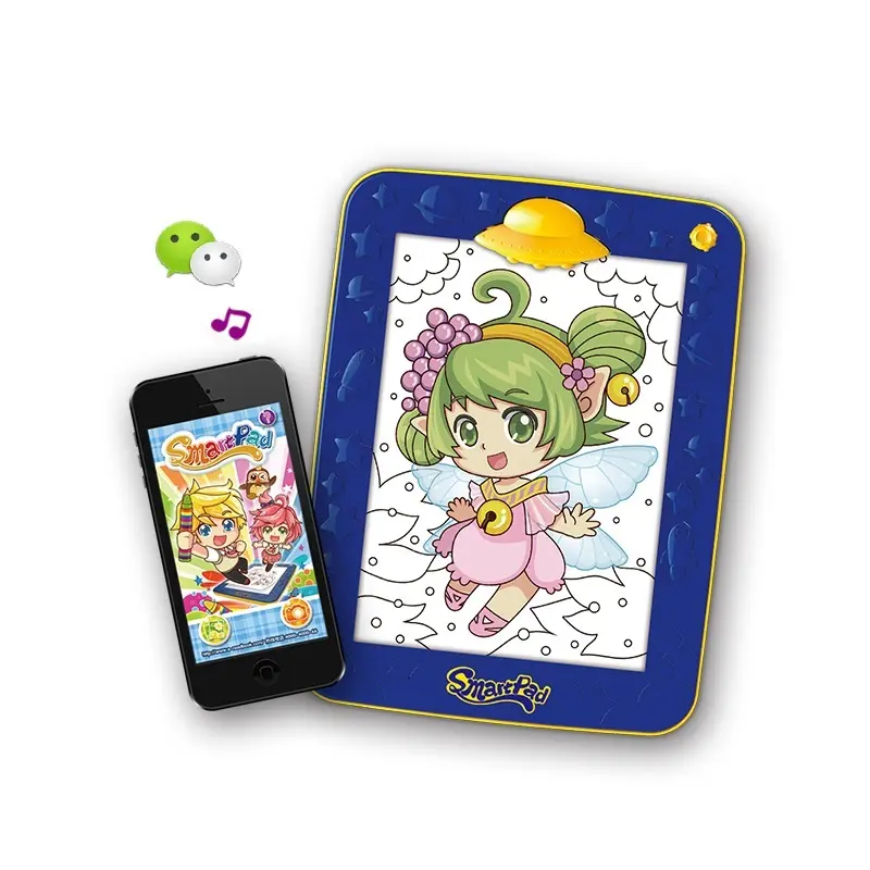 Kids educational learning drawing board interactive and photo with APP