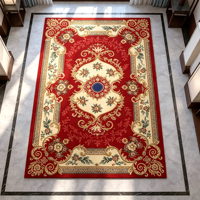 Tapis en velours cristal pour la maison, prix d'usine, lavable, haute qualité, pour chambre à coucher et hôtel