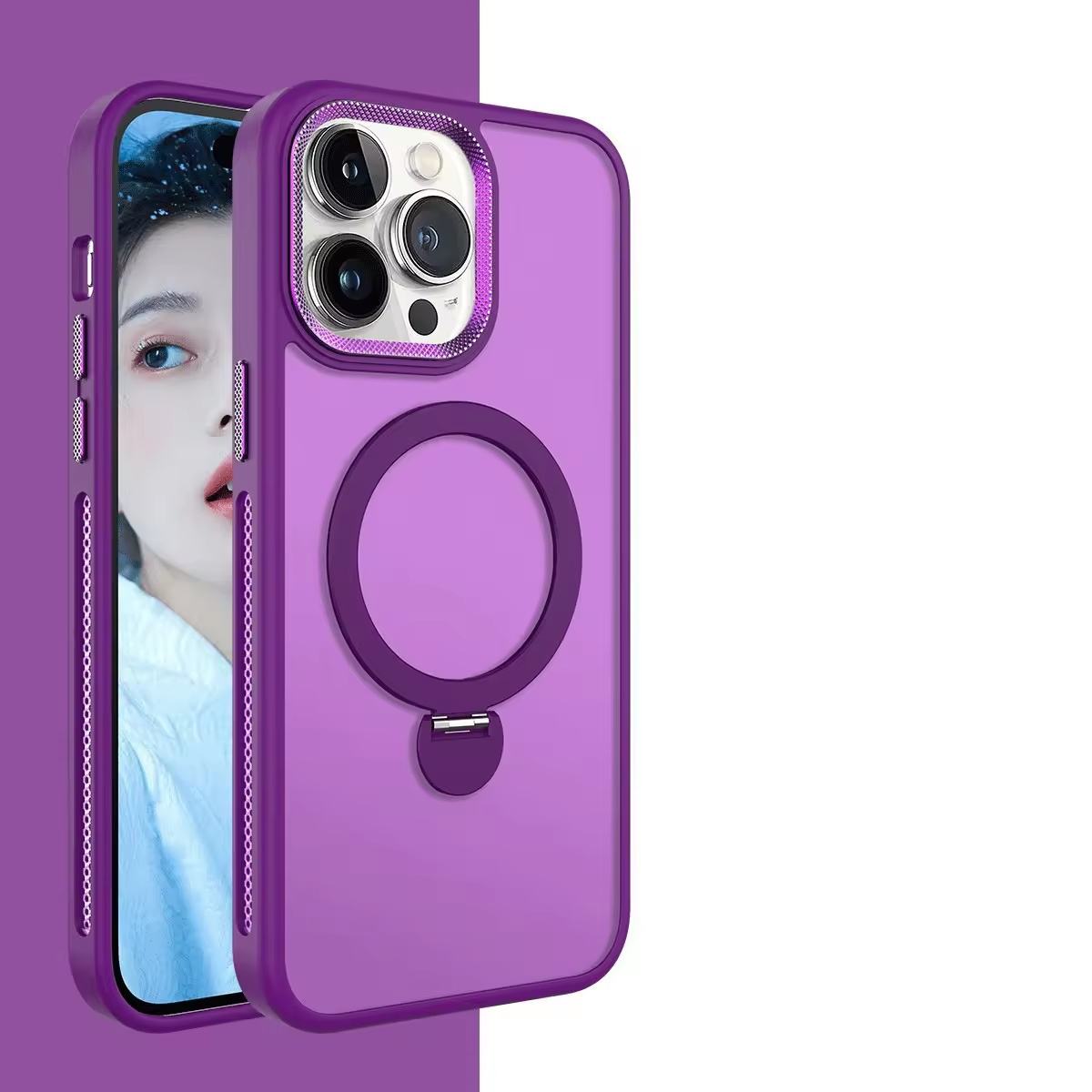 GQ129-สีม่วง