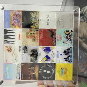 Оптовая цена на заказ акриловая фотокардовая головоломка пластиковая Корейская Kpop групповая головоломка альбом с УФ-печатью Bangtann Group PVC Puzzle - Product Image 3