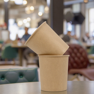 Nhà máy hàng loạt tùy chọn thông số kỹ thuật kraft giấy súp cup với tùy chỉnh in ấn cho nhà hàng súp - Product Image 2