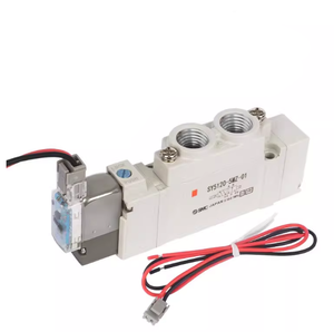 Katup Solenoid Tunggal 2-Posisi 5-Port Seri SY3000 SMC SY3120-5LZD-M5 Tipe <span class=keywords><strong>Pilot</strong></span> Internal Port M5 DC24V - Product Image 2