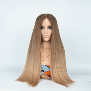 Extensiones de Cabello Personalizadas al por Mayor, Base de Seda, Peluca Judía, Cabello Humano Ruso Virgen, Postizo para Mujer - Product Image 1