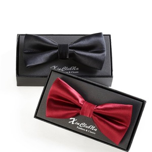 Adjustable Men's Bow Tie Plaid Polka Dots Striped Pre-tied Tuxedo Butterfly Bowtie Formal Neck Ties Wedding Party Accessories - Product Image 4
