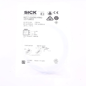 Sensor de Automatización Industrial RZT7-03ZRS-KWO, Interruptor de Alta Proximidad, Componente de Control Industrial - Product Image 1