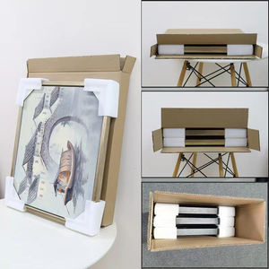 Caja de Cartón Corrugado Ecológica y Duradera, Puede Usarse para Empacar y Transportar Cuadros de Arte, Caja de Papel - Product Image 3