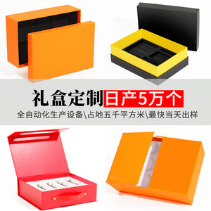 Customized Gift <b>Boxes</b> High-end Packaging Greyboard Paper With Lid For Product Presentation - Product Image 1