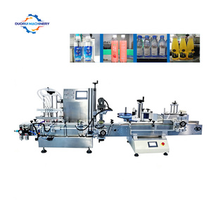Línea de Producción Automática de Alta Capacidad para Enjuague, Tapado, Envasado, Llenado y Etiquetado de Botellas de Plástico para Agua Potable, Jugos y Bebidas - Product Image 2