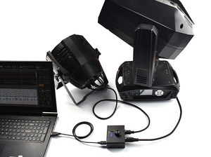Convertidor <span class=keywords><strong>MIDI</strong></span> a DMX512*2 DORE-<span class=keywords><strong>MiDi</strong></span>, Control de Teclado <span class=keywords><strong>MIDI</strong></span> con Cable Cannon, Controlador de Luces MTD-1024, Convertidor de Iluminación para Escenarios - Product Image 5