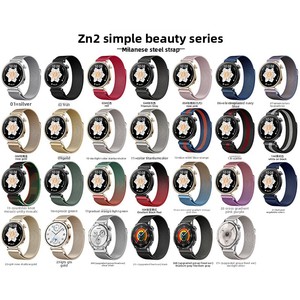 Cinturino Magnetico in Metallo Milanese Trendybay 18mm 20mm 22mm Compatibile con Huawei Watch GT Series e Samsung <span class=keywords><strong>Galaxy</strong></span> Smart Watch - Product Image 2