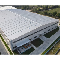 Estructuras de Acero Galvanizado Reciclables y Ecológicas con Certificación ISO9001 para Almacenes y Estacionamientos