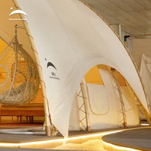 Tente de luxe extérieure en forme de voilier, imperméable, pour glamping, safari, lodge, <span class=keywords><strong>camping</strong></span> et complexe hôtelier - Product Image 5