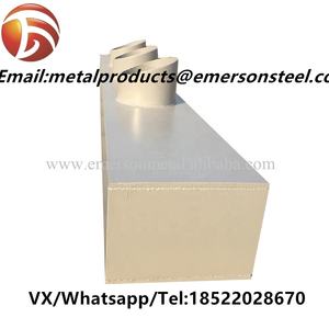 Piezas de fabricación de corte por láser de soldadura SPCC con recubrimiento de polvo negro personalizado Servicio de fabricación de metal de estampado CNC Servicio de montaje - Product Image 5