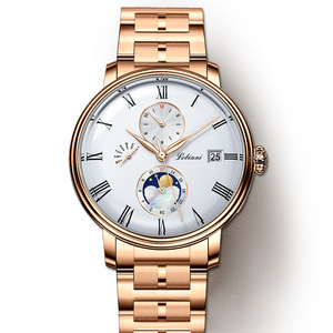 <span class=keywords><strong>Montre</strong></span> de luxe pour <span class=keywords><strong>femme</strong></span> en acier inoxydable, nouveau design, <span class=keywords><strong>mouvement</strong></span> entièrement <span class=keywords><strong>automatique</strong></span>, résistante à l'eau, montres de business en cuir - Product Image 3