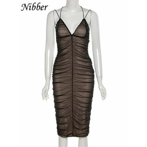 เดรสจีบตาข่ายเซ็กซี่ - Product Image 2
