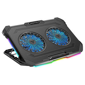 <span class=keywords><strong>Refroidisseur</strong></span> pour ordinateur <span class=keywords><strong>portable</strong></span> de jeu, avec support de téléphone, <span class=keywords><strong>refroidisseur</strong></span> RGB, avec lumière LCD, 1 pièce - Product Image 1