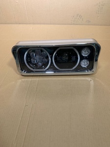 Luces de rendimiento LED de montaje de faros de proyección LED negras del mercado de accesorios con Halo para semirremolques <span class=keywords><strong>Peterbilt</strong></span> - Product Image 2