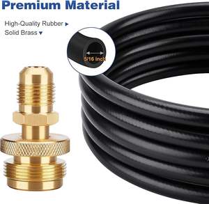 Tuyau <span class=keywords><strong>de</strong></span> connexion rapide au propane <span class=keywords><strong>de</strong></span> 12 pieds pour camping-car à gril à <span class=keywords><strong>gaz</strong></span> Raccords <span class=keywords><strong>de</strong></span> connexion rapide Connexion <span class=keywords><strong>de</strong></span> <span class=keywords><strong>bouteille</strong></span> jetable - Product Image 2