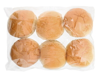 Machine d'emballage plastique automatique de haute précision Ruipuhua pour la découpe et le remplissage de hamburgers, pains et produits surgelés