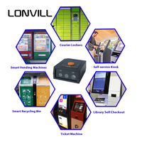 Escáner de Códigos de Barras Inalámbrico LONVILL para la Venta, Lector de Códigos de Barras 2D con USB RS-232