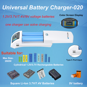 DC UFC-020 3A Fast Charging <strong>Charger</strong> Yilon 3.7V Lithium-Ion <strong>Battery</strong> ABS Electric OTP/OPV/OCP Compatible 1.2V-9V <strong>Makita</strong> <strong>Battery</strong> - Product Image 6