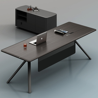 Escritorio de Oficina Ximi Series Manager 2.2m XIMI-03, Muebles de Oficina Modernos OEM/ODM, Tamaño, Color y Logotipo Personalizables