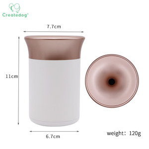 Productos Destacados para Iqo Iluma One: Cenicero de Aluminio para Auto en Color Blanco y Oro Rosa, Calentamiento sin Combustión - Product Image 6