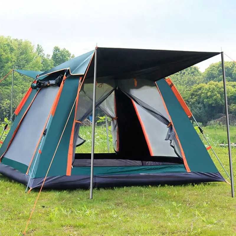 Wandeluitrusting Tent Camping 4-persoons Familie Waterdichte Tent Camping Outdoor Artikelen