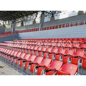 Asientos de Plástico HDPE Moldeados por Soplado para Estadios, con Pasamanos, para Campos Deportivos al Aire Libre - Product Image 4