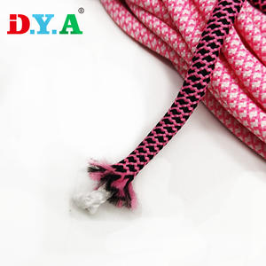 حبال بوليستر مستديرة ملونة جاهزة (مخزون) للرباط، أربطة أكياس، أربطة أحذية، وإكسسوارات ملابس - Product Image 5