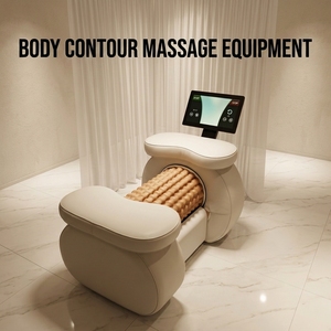Full <b>Body</b> Rolling Leg <b>Massage</b> <b>Machine</b> 360 Roller Wellness <b>Body</b> Contour Massager Commercial Beauty Salon Equipment - Product Image 2