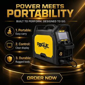 Machine à souder <span class=keywords><strong>ESAB</strong></span> Rogue EMP 208iP 3-en-1 <span class=keywords><strong>MIG</strong></span>/<span class=keywords><strong>TIG</strong></span>/Stick, soudeuse à impulsions <span class=keywords><strong>MIG</strong></span>, inverseur 220V pour aluminium et acier inoxydable - Product Image 1