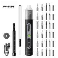 Kit de tournevis électrique à couple réglable avec lampe de poche intégrée, tournevis de précision pour la réparation de téléphones portables et d'appareils électroniques
