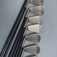 Ensemble de fers de golf pour droitiers en acier inoxydable, résistants à l'eau, forgés, clubs 5-9PAS avec accessoires de golf