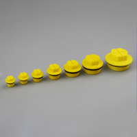 Bouchon d'étanchéité en nylon imperméable pour trou de filetage de cylindre de pompe à valve hydraulique, anti-poussière