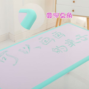 Tables et chaises pour enfants, bureau réglable en hauteur, 6 places, adapté aux enfants de 3 à 8 ans, pieds de table antidérapants, respectueux de l'environnement - Product Image 4