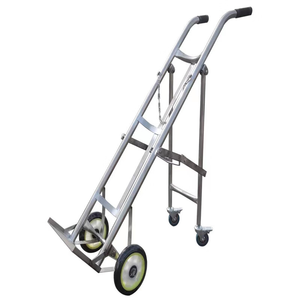 Gunai Tragbarer Edelstahl-Luftflaschen- und Sauerstoffflaschen-Trolley Vierrädriger Industrieller Handwagen mit 3-Jahres-Garantie - Product Image 4