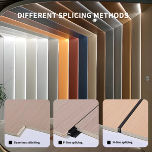 Panneaux muraux en charbon de bambou avec surface anti-décoloration, couleur stable à long terme, revêtement mural décoratif pour usage intérieur - Product Image 6