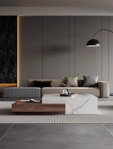 Tavolo da caffè <span class=keywords><strong>in</strong></span> legno massello moderno europeo pannello Rock Design <span class=keywords><strong>per</strong></span> casa piccolo appartamento soggiorno mobili tavolo da tè <span class=keywords><strong>in</strong></span> <span class=keywords><strong>vetro</strong></span> - Product Image 2