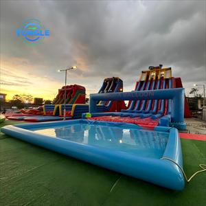 2025 Mới Ngoài Trời Trẻ Em Của Sân Chơi Inflatable Trampoline Công Viên Tùy Chỉnh Mùa Hè Nước Lâu Đài Bơm Hơi - Product Image 5